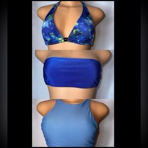 Blue Bikini top Set